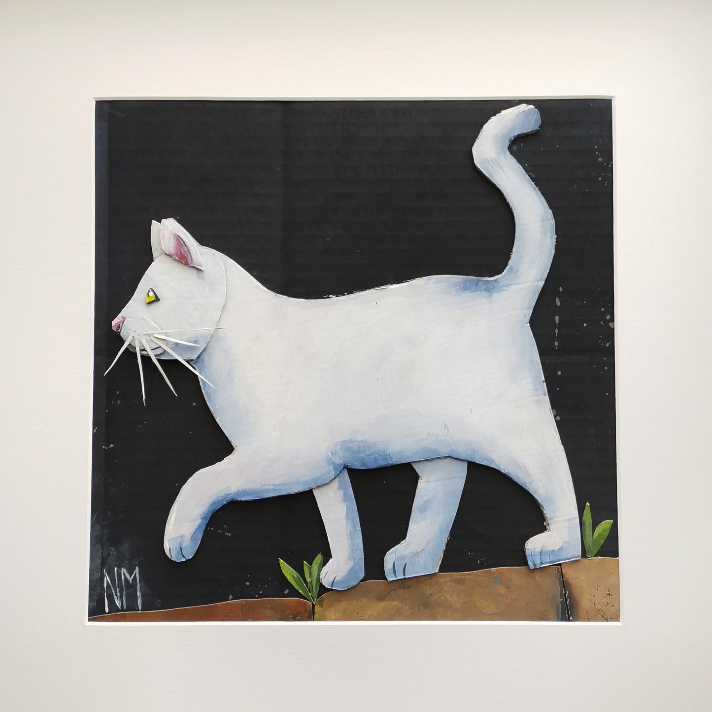 The White Kitty | Papercraft Cats | Original