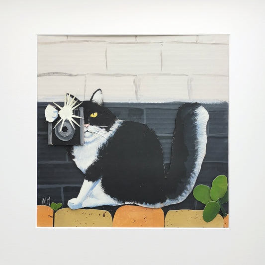 The Photographer | Papercraft Cats | Original