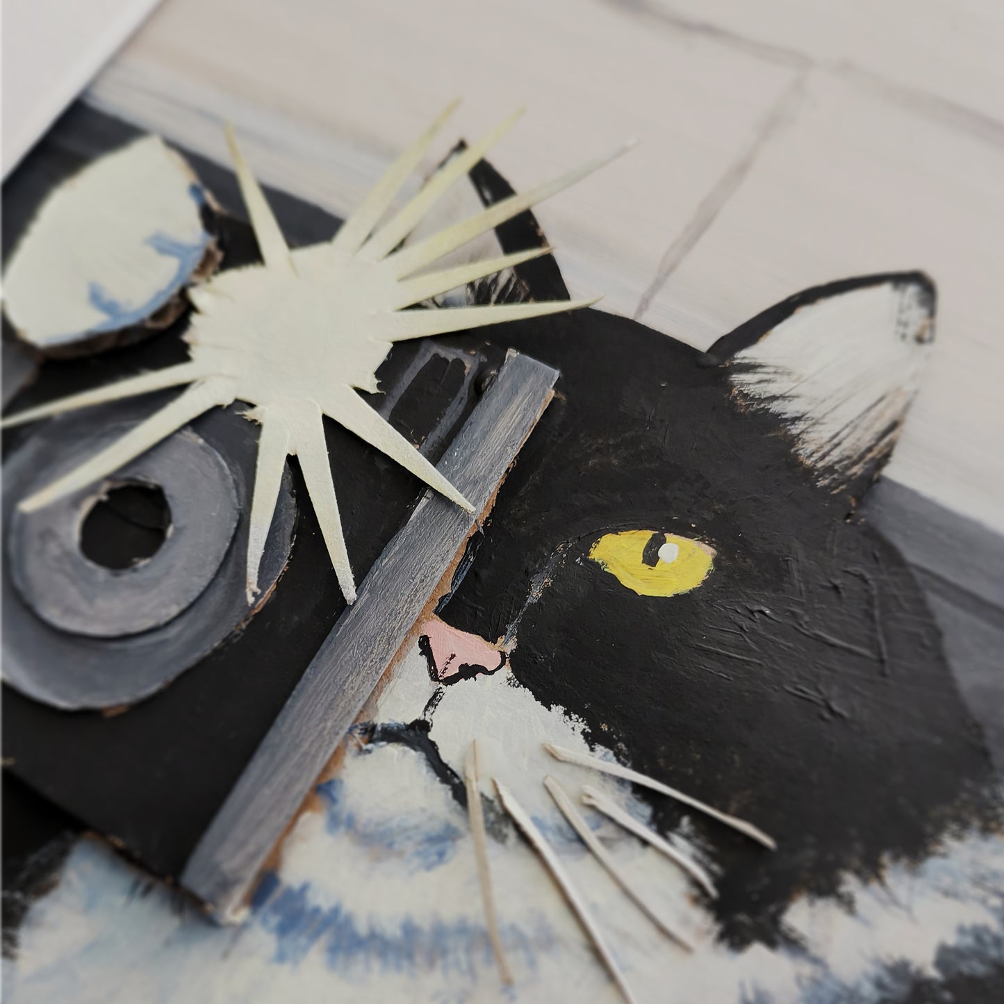 The Photographer | Papercraft Cats | Original