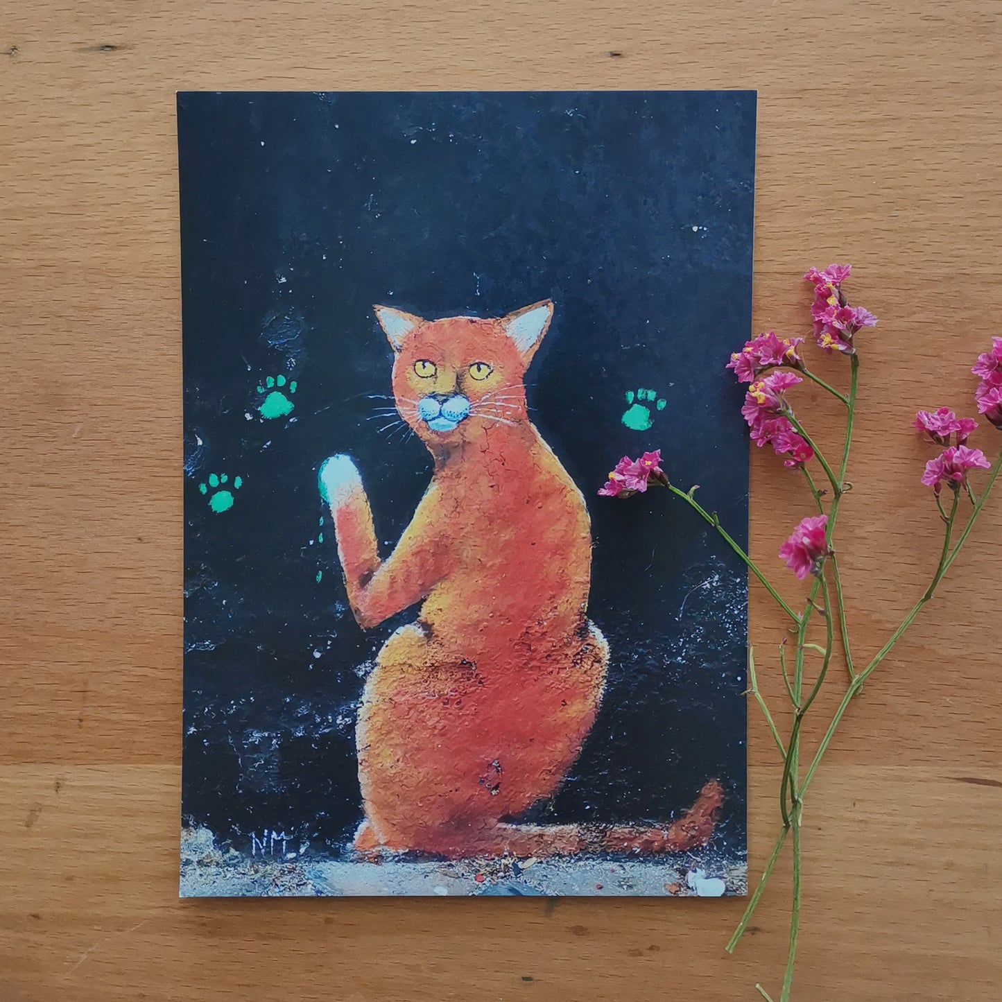 The Street Art Cats | Flensburg Norderstraße | Post Cats Set No. 4