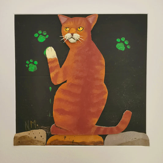 The Paw Artist | Papercraft Cats | Original