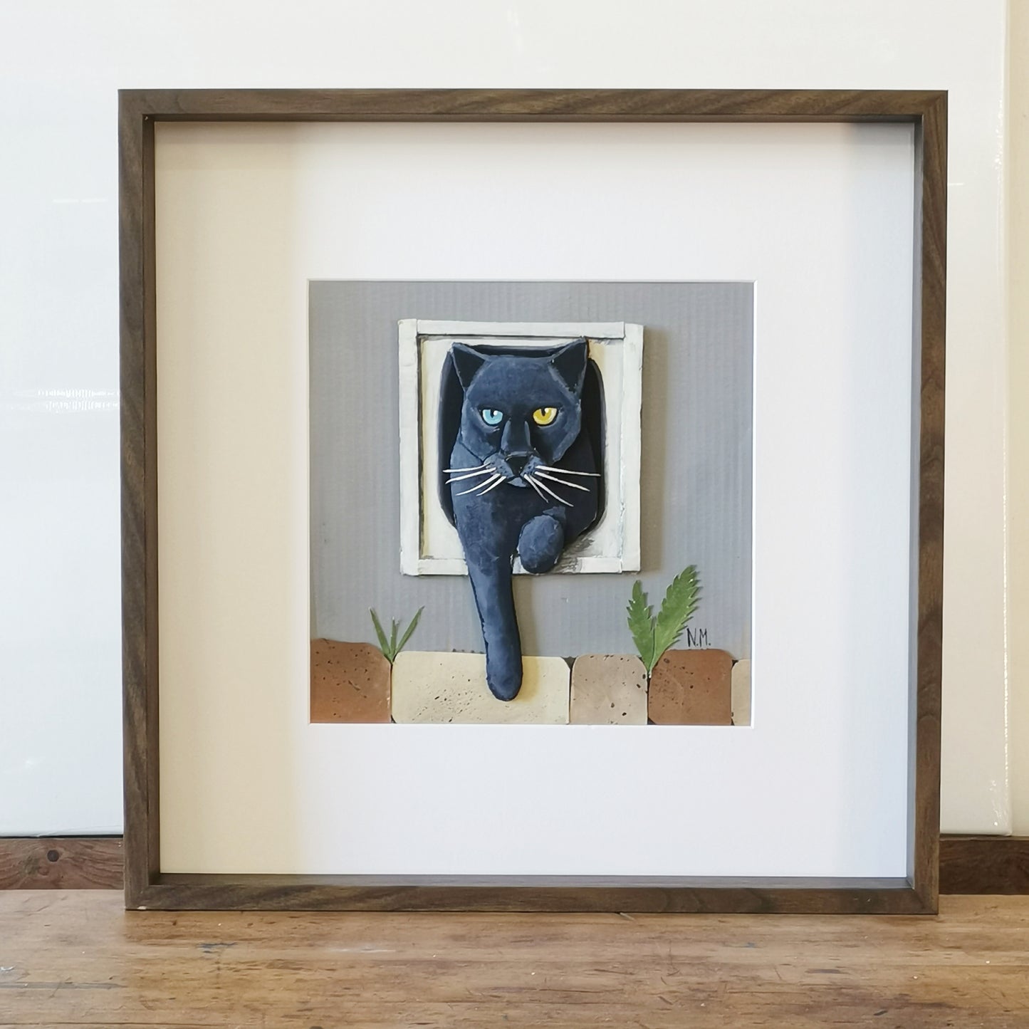 The Gray One | Papercraft Cats | Original