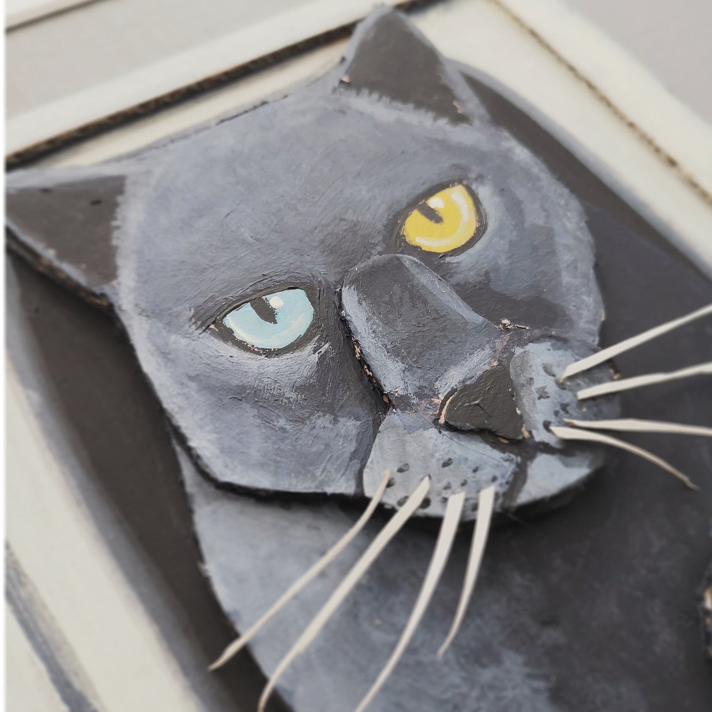 The Gray One | Papercraft Cats | Original