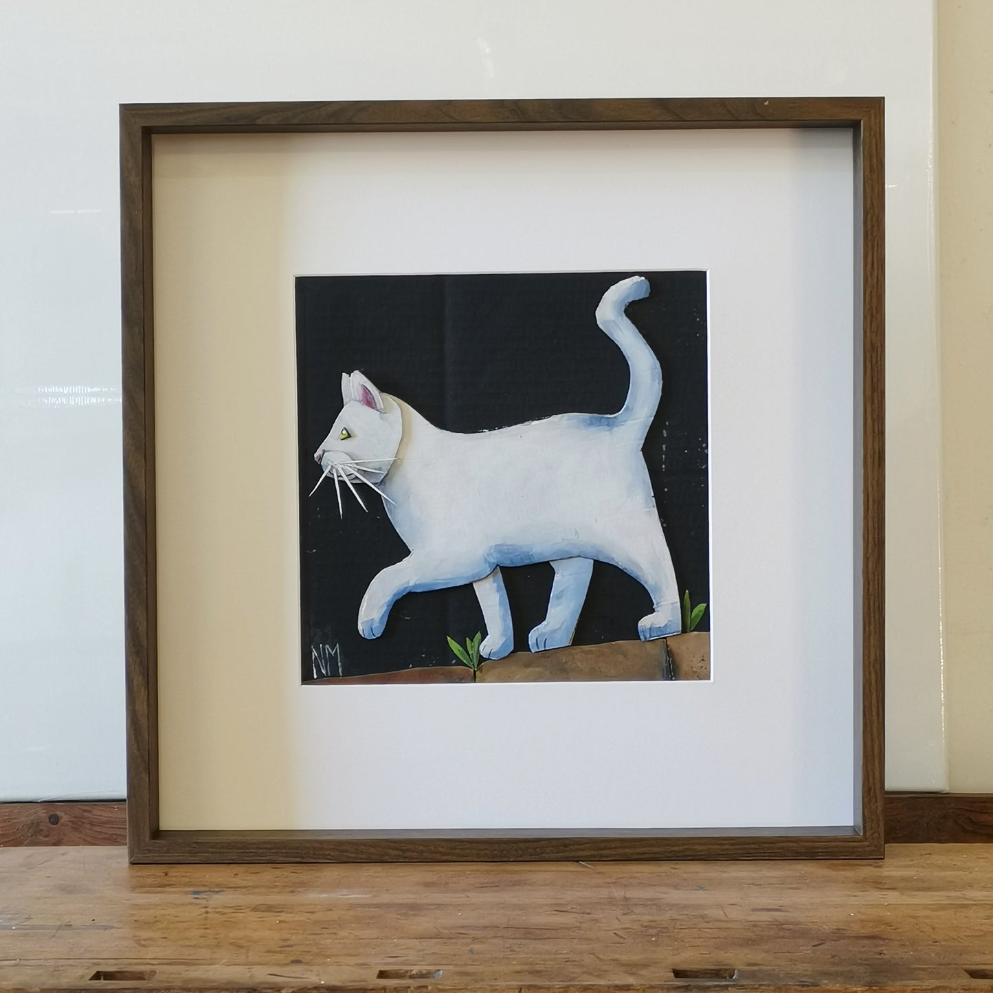 The White Kitty | Papercraft Cats | Original