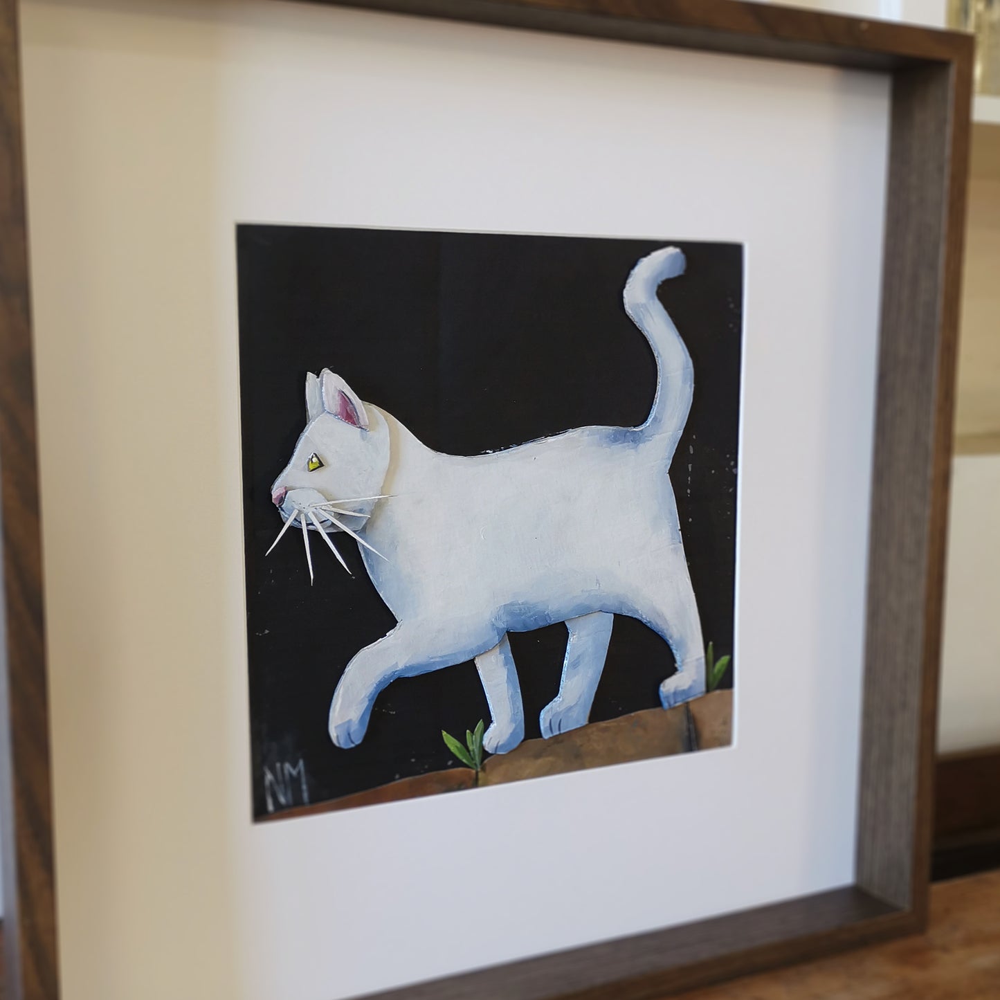 The White Kitty | Papercraft Cats | Original