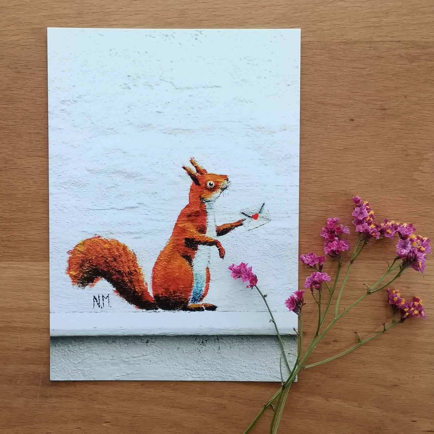 Curious Creatures | Street Art Flensburg | Postcard Set