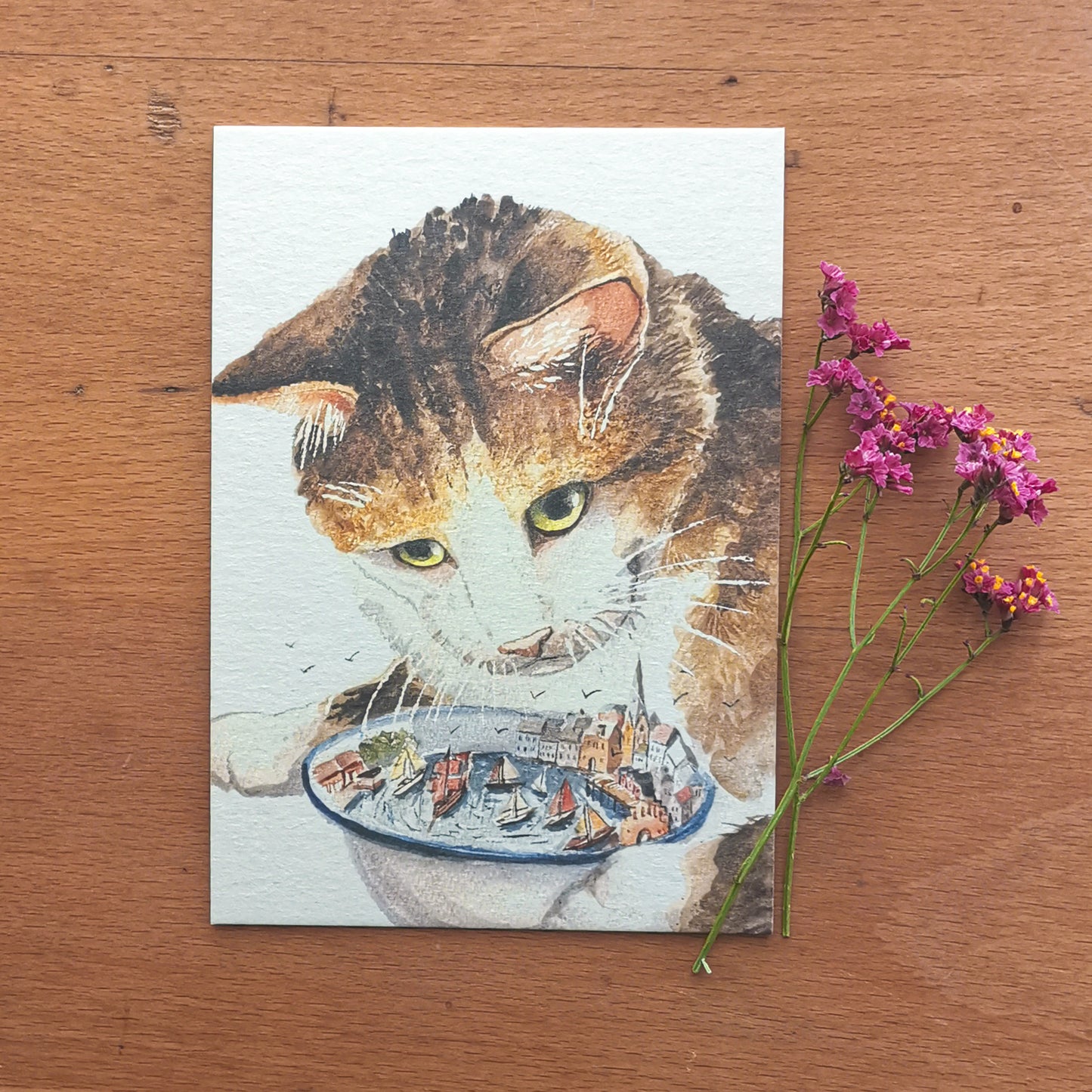 The Sweets | PaperyCats | Postcard Set