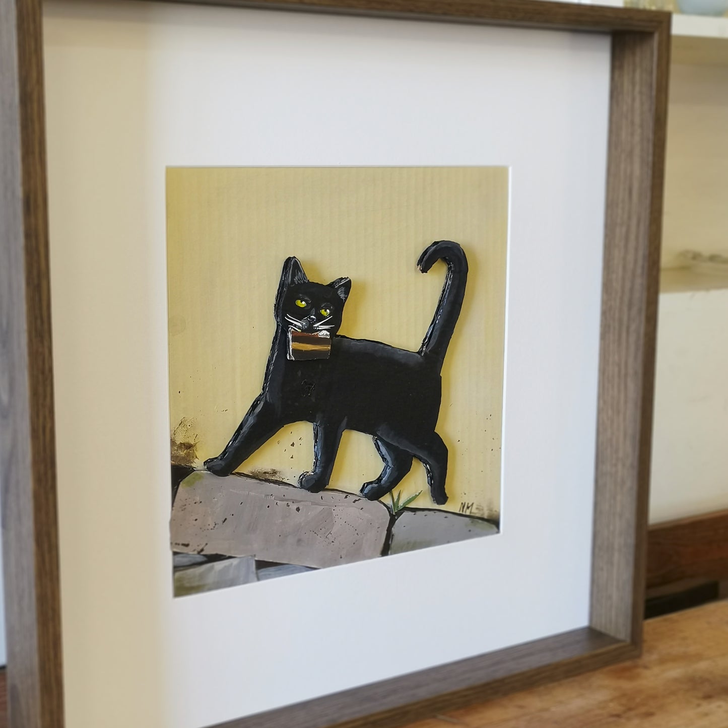 The Cake Thief | Papercraft Cats | Original