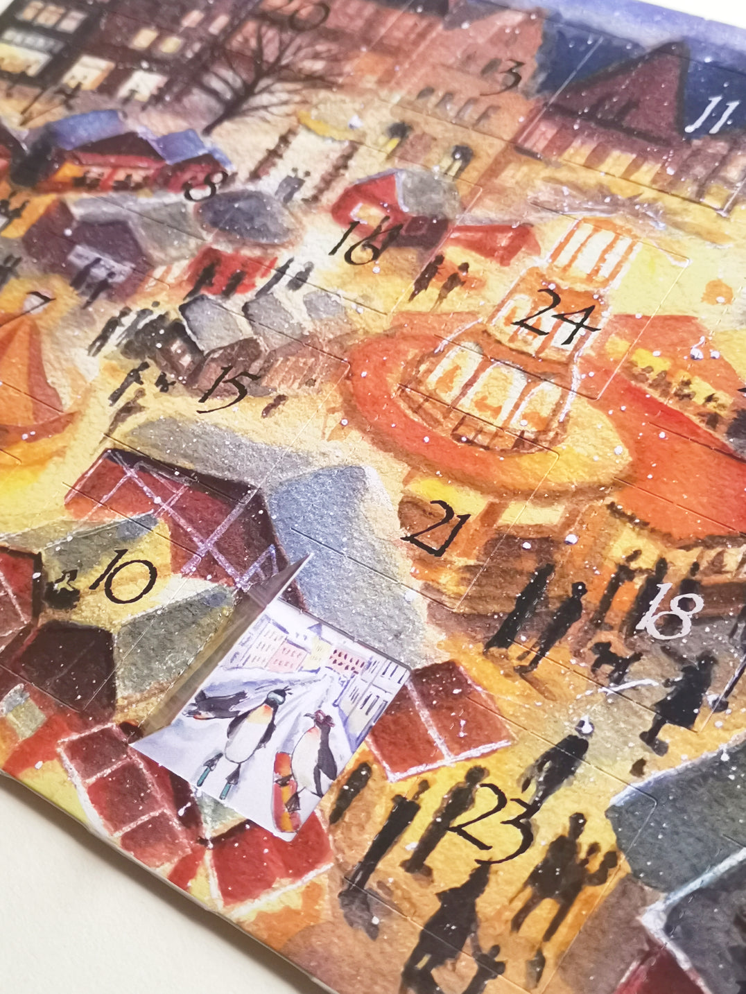 Flensburg Advent Calendar | Südermarkt | DIN A5