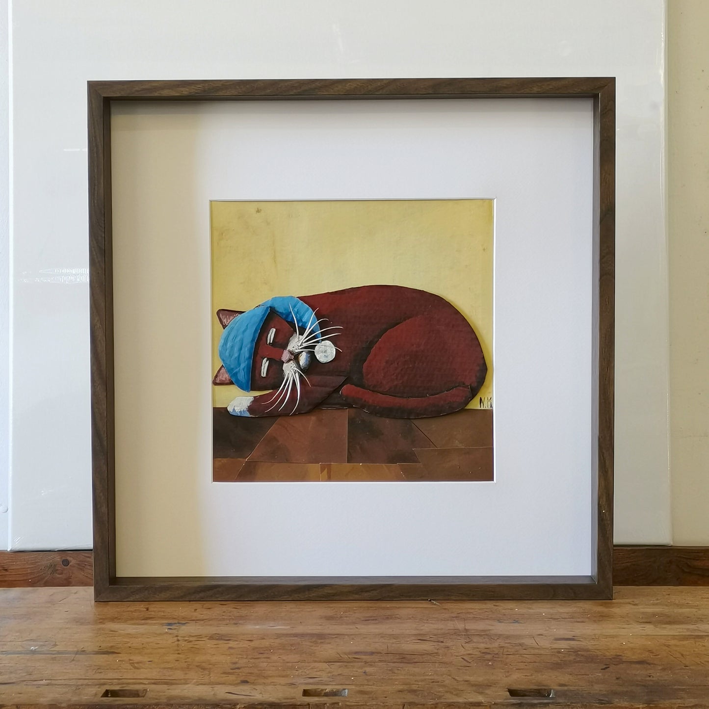 The Sleepyhead | Papercraft Cats | Original