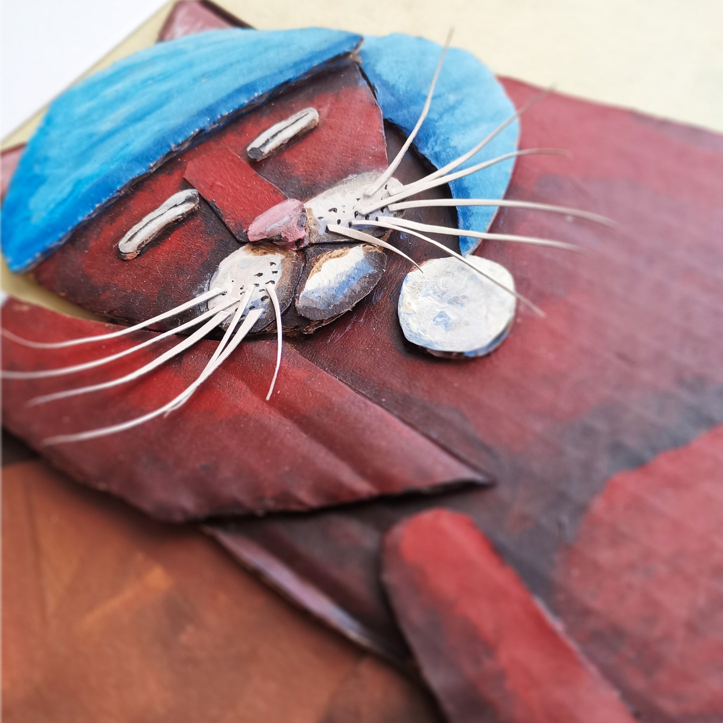 The Sleepyhead | Papercraft Cats | Original