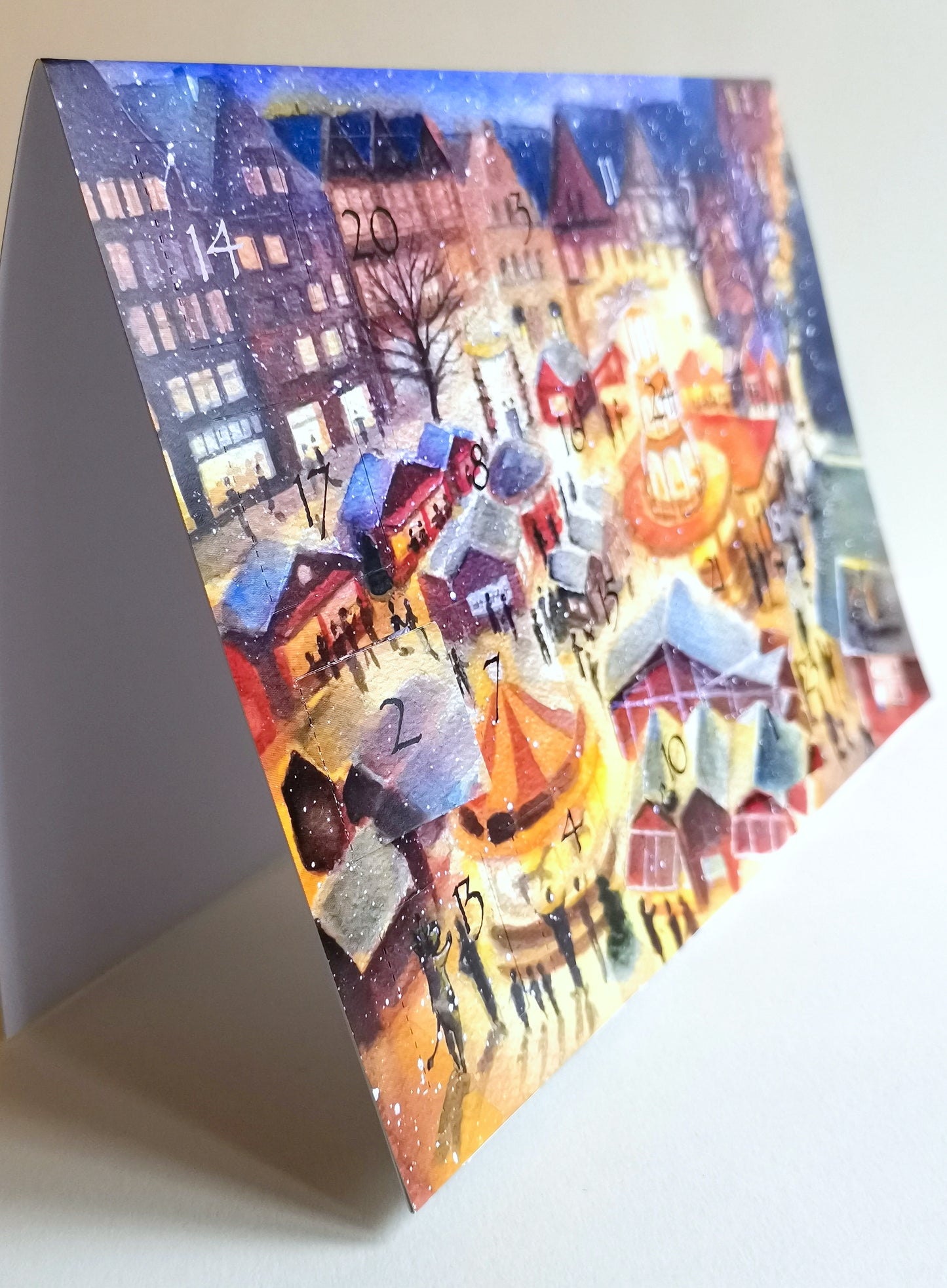 Flensburg Advent Calendar | Südermarkt | DIN A5