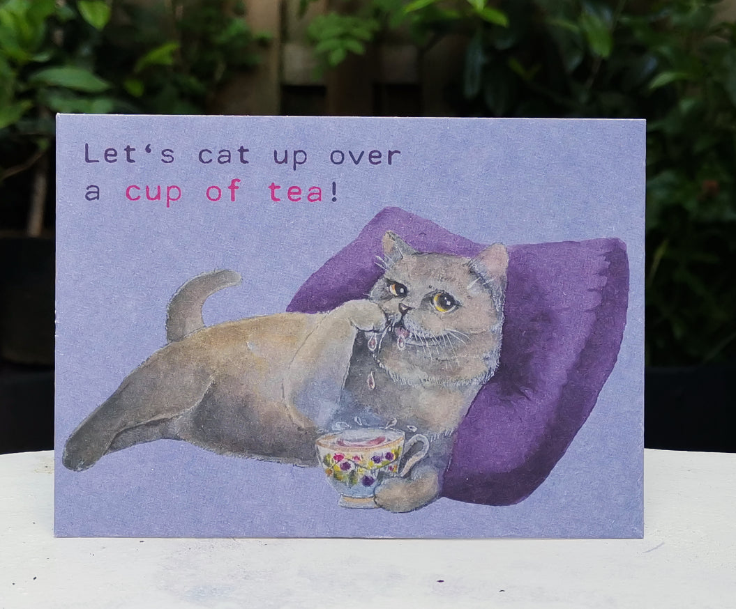 Postcard - A cup of Tea