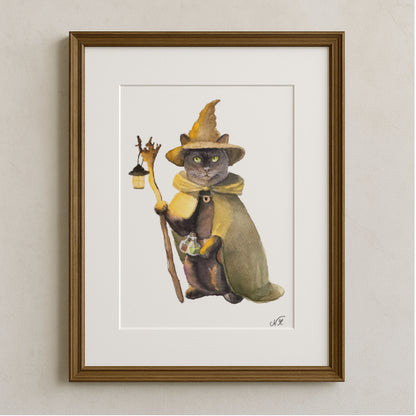 The Sorcerer | Art print with mount | DIN A4