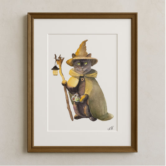 The Sorcerer | Art print with mount | DIN A4