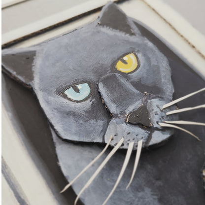 Die Graue | Papercraft Cats | Original