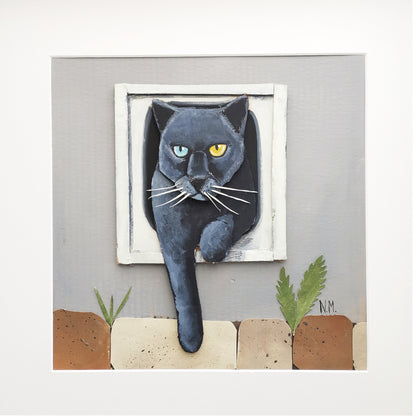 Die Graue | Papercraft Cats | Original