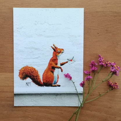 Curious Creatures | Street Art Flensburg | Postcard Set