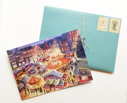 Flensburg Advent Calendar | Südermarkt | DIN A5
