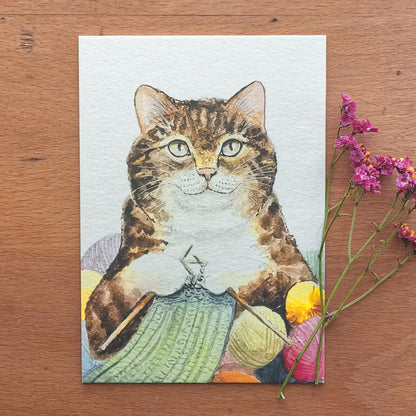 The Sweets | PaperyCats | Postcard Set