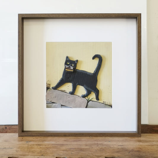 The Cake Thief | Papercraft Cats | Original