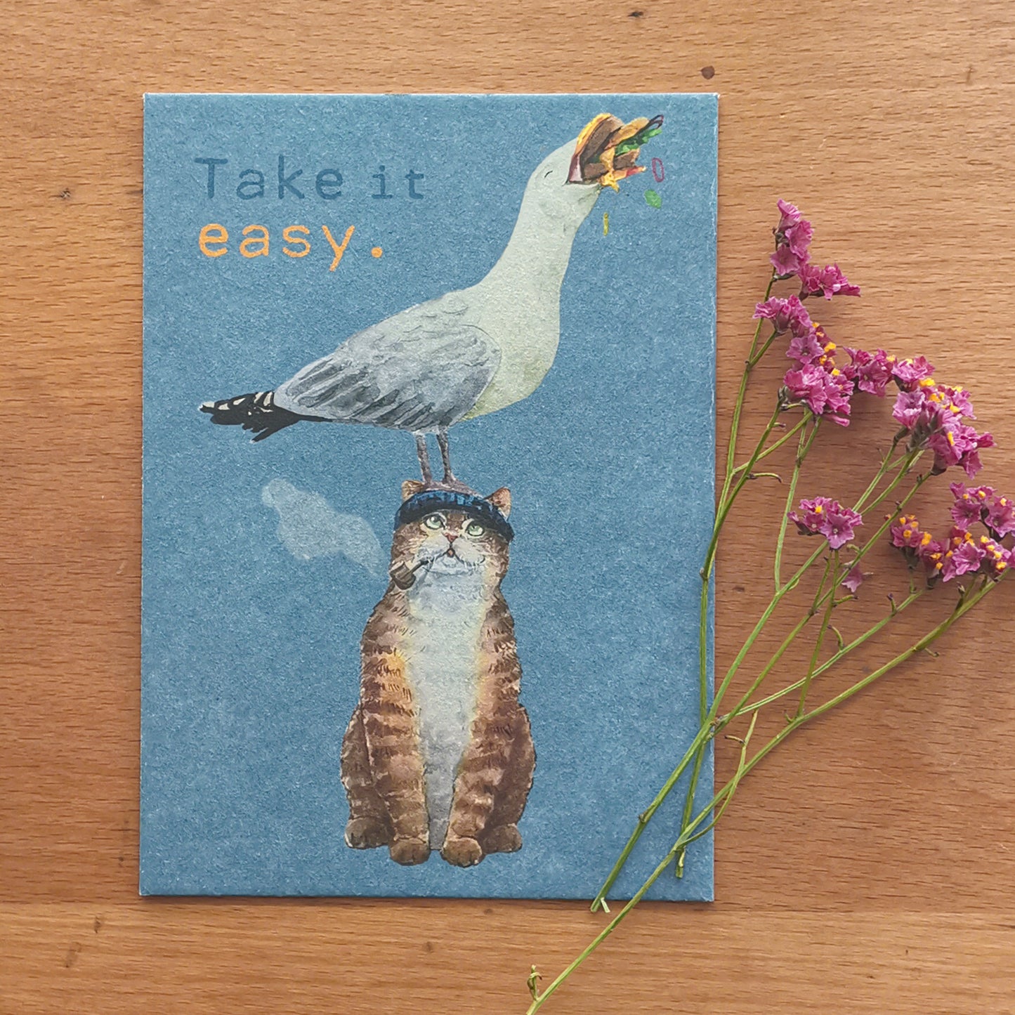 Cat Club | PaperyCats | Postcard Set