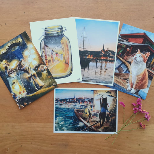 Dreamscapes | Flensburg Norderstraße | Postcard Set