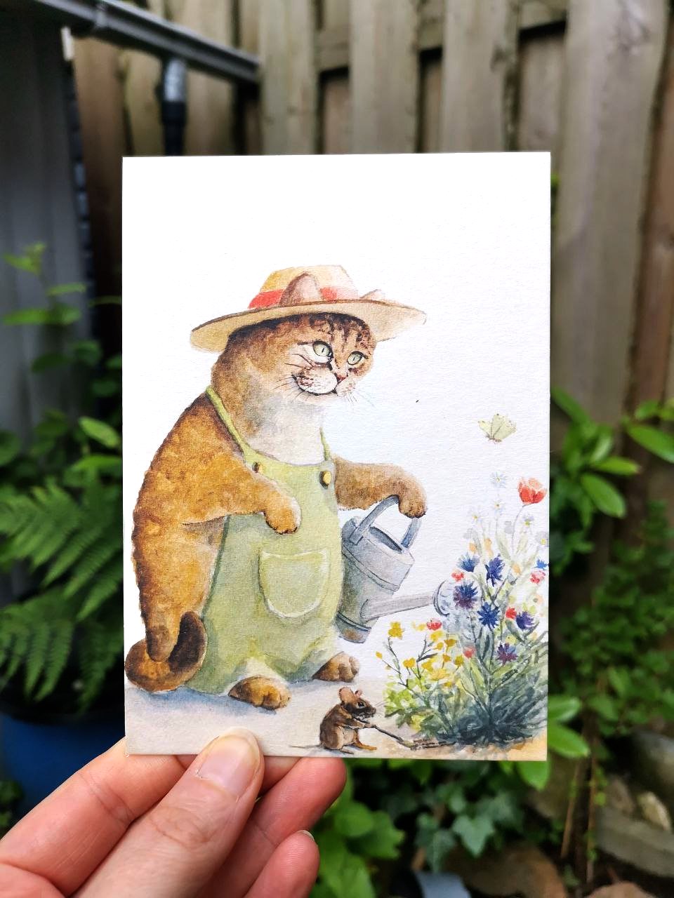 Postcard - Garden Greetings